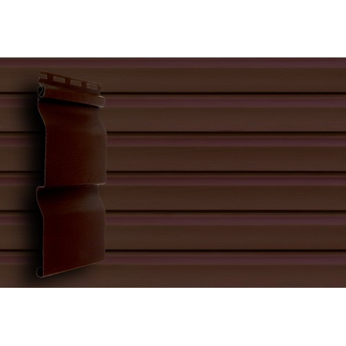 Сайдинг Акриловый Grand Line Аmerika D4,4 Темный дуб