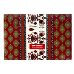 Папка-конверт на кнопке, Sahand, A4 220х320 мм, 180 мкм, пластик, с рисунком, "Classic", ассотри