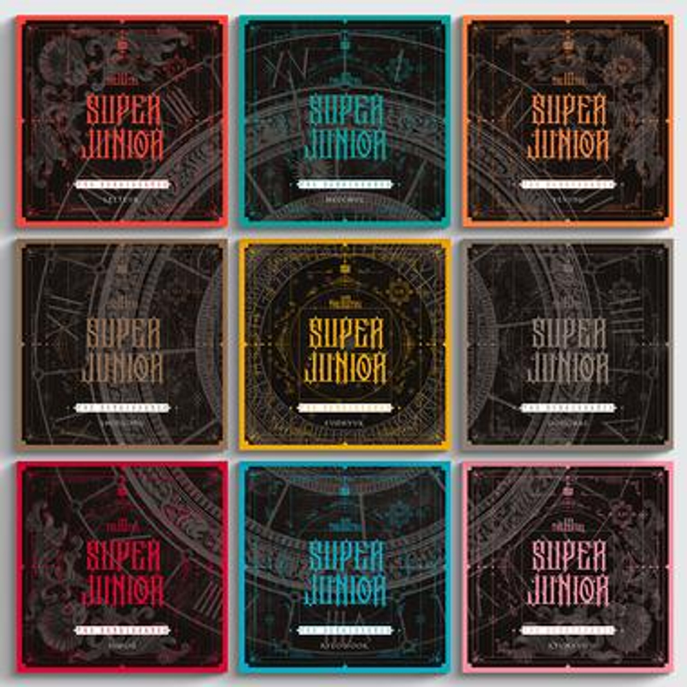 Альбом Super Junior - The Renaissance 10th Album SQUARE STYLE RANDOM Version