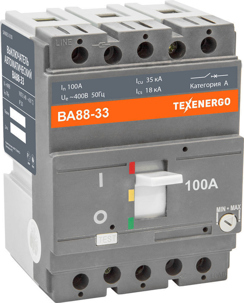 Автоматический выключатель ВА 88-33 100А 35кА