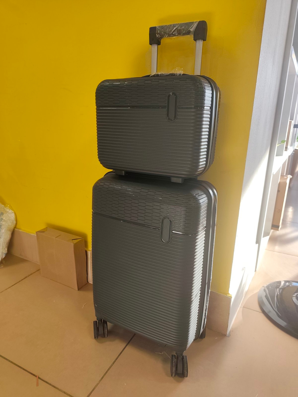 ДОРОЖНЫЙ ЧЕМОДАН SAFARI VASKA, размер M, серый