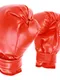 Перчатки боксёрские детские, цвет красный