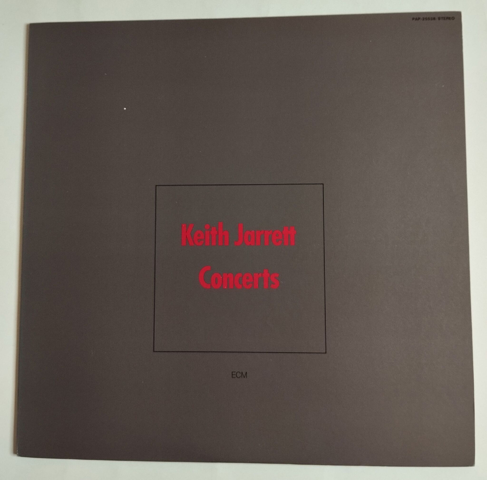 Винтажная виниловая пластинка LP Keith Jarrett Concerts (Japan 1982) (No Obi)