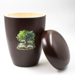 Урна для праха биоразагаемая "Эдем" коричневая