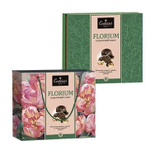 Ассорти шок.конфет Florium Тюльпаны с орехами и сливочно-ликерной начинкой в сумке 170г