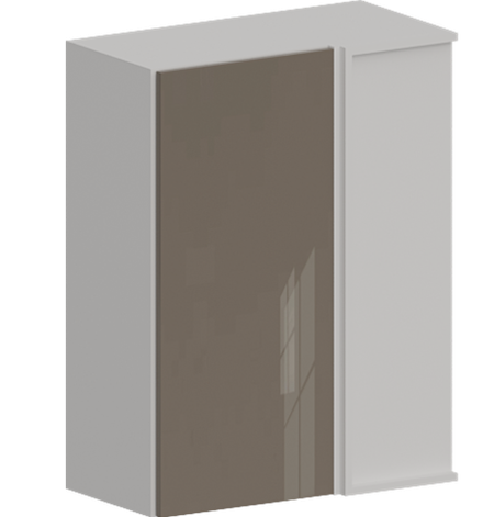 Кухня Модуль ШВУ 709 Графит / Капучино