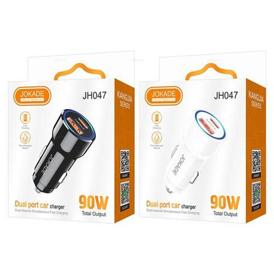 Автомобильное зарядное устройство PD45W Jokade JH047 (white)