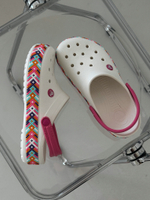 CROCS нежно розовые