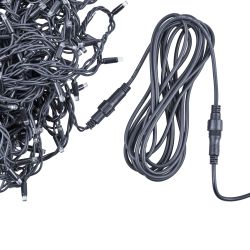 UCX-F90 E-5M-BK Удлинитель для гирлянд серии F90PRO. 5м. Статика-мерцание. IP67. Черный. TM Uniel