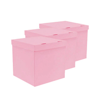 Коробка для воздушных шаров "Сюрприз" Розовый