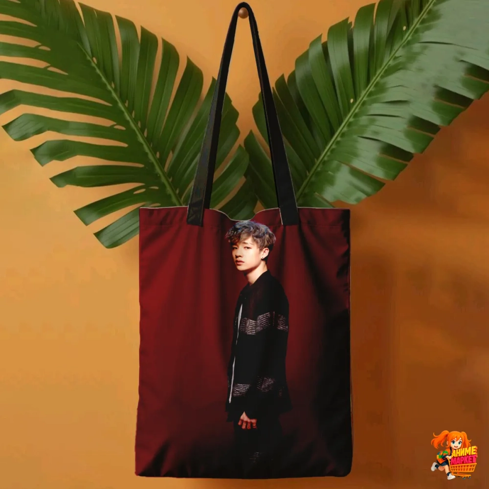 Сумка шоппер с принтом Stray Kids