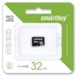 32 Gb microSD Smartbuy Class 10 без адаптера