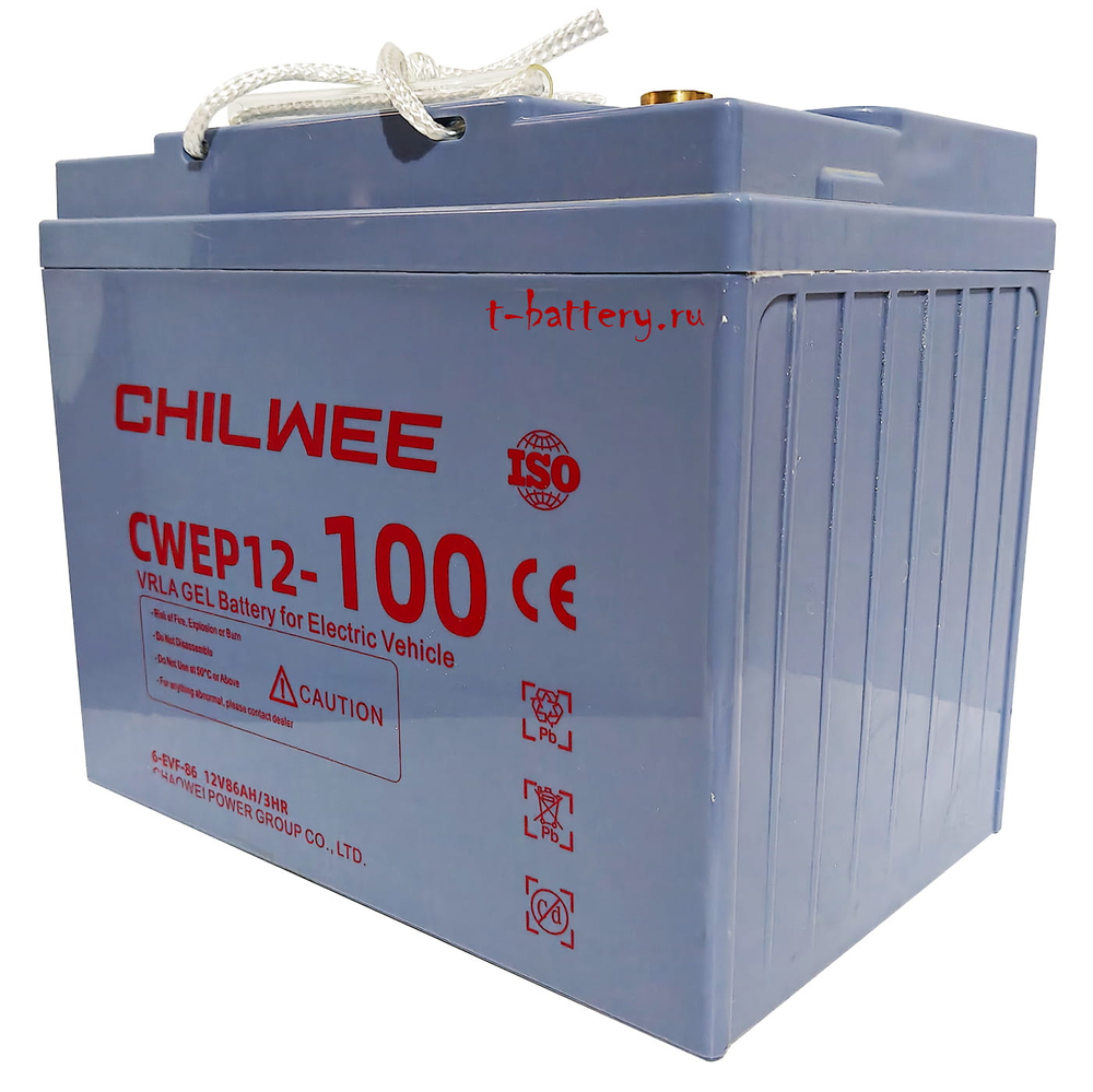 Тяговая аккумуляторная батарея Chilwee CWEP12-100 6-EVF-86