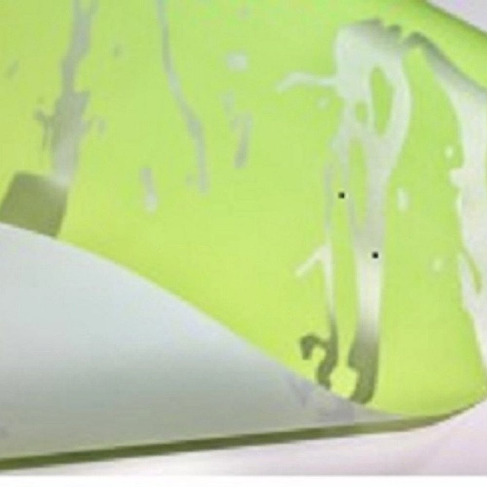 Пленка 2-х ст Мрамор СЕРЕБРО НА САЛАТОВОМ (10м)