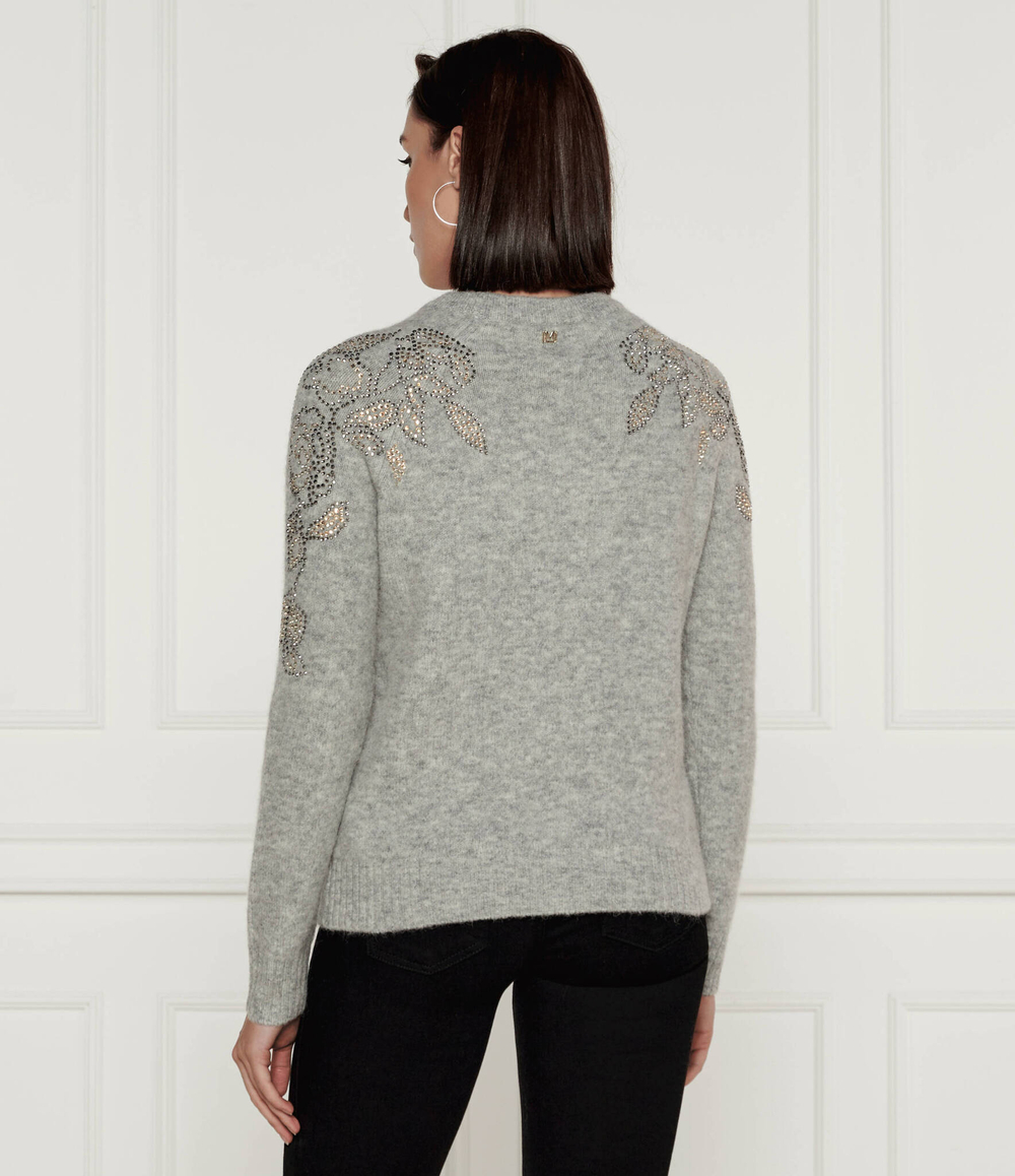 Шерстяной свитер Marciano Guess - серый(4BGR44 5786Z)