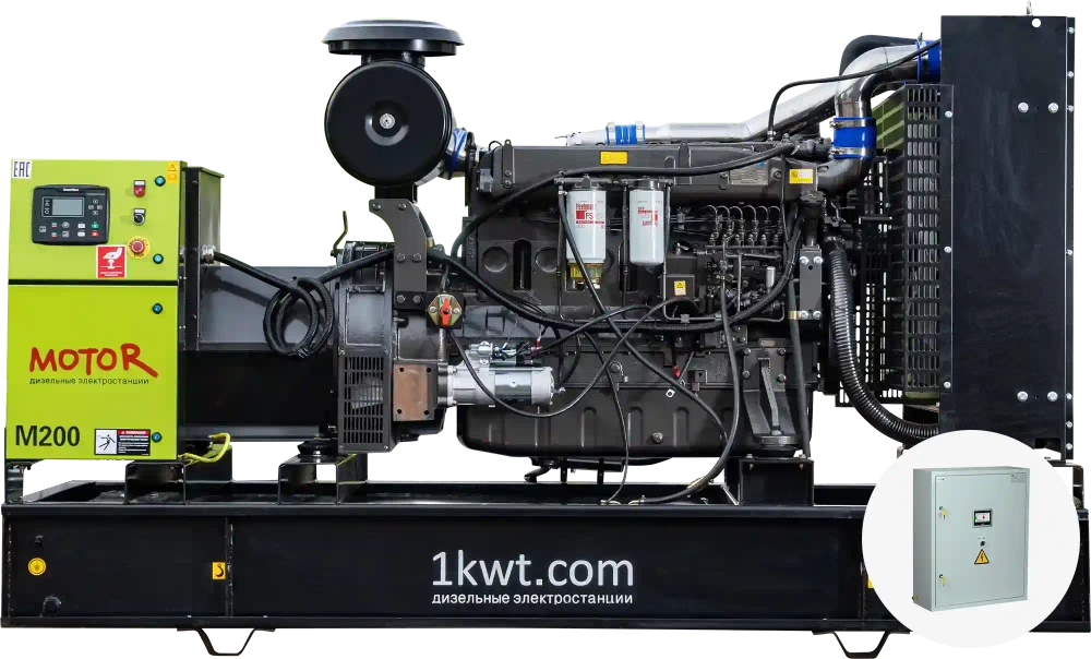Дизельный генератор MOTOR SE АД200-T400 с АВР