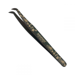 *Набор пинцетов для ресниц 2шт в коробке Metaleks