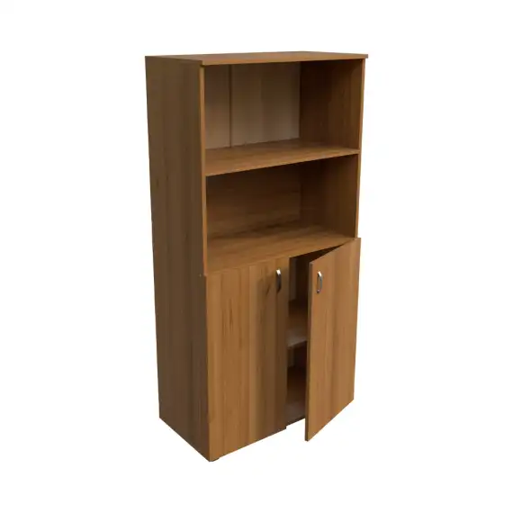 Шкаф низкий ЛФ224 800х406х1610, орех