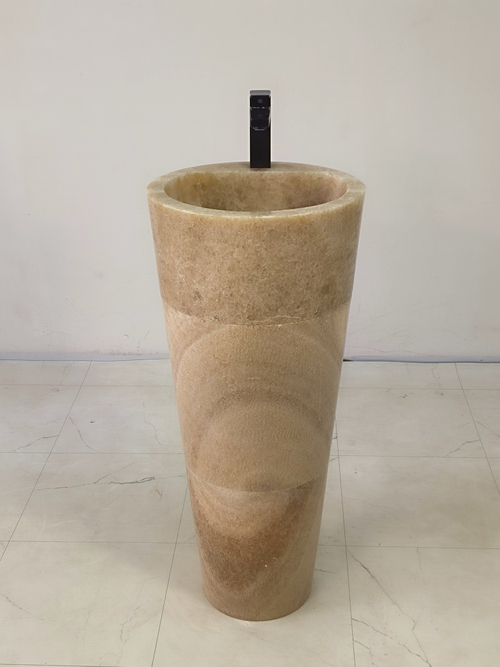 Раковина напольная из оникса Sunset ON-61344 (40*40*90)