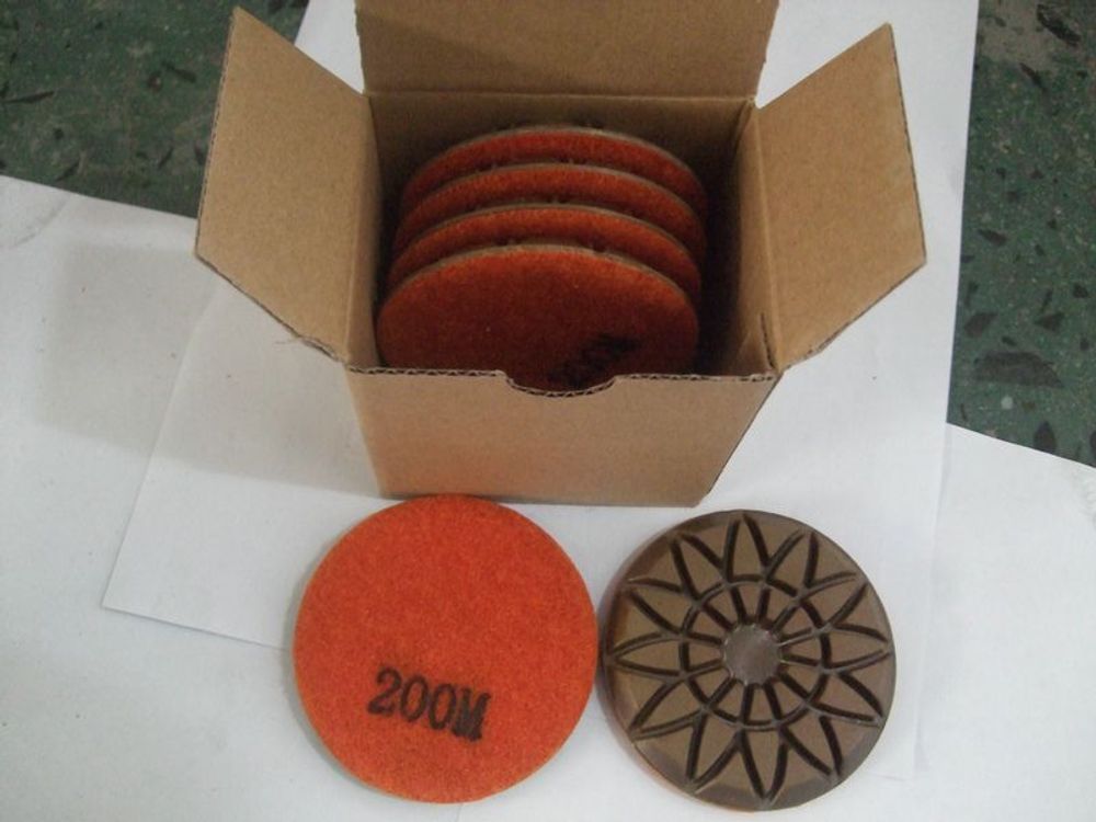 Шлифовальный пад 200# для сухой шлифовки для GROST PMC и PMP