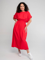 Платье женское летнее длинное из вискозы (повседневное, пляжное, городское)