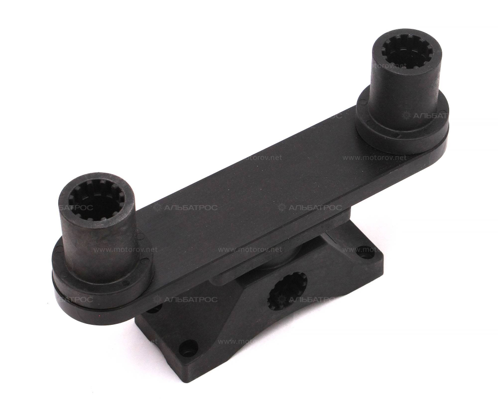 Опора на унив кроншт для двух держателей удочки (CKMT101P2)