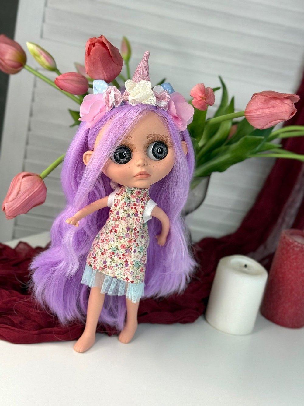 Кукла BERJUAN виниловая 32см BIGGERS Avril Smith (24012)