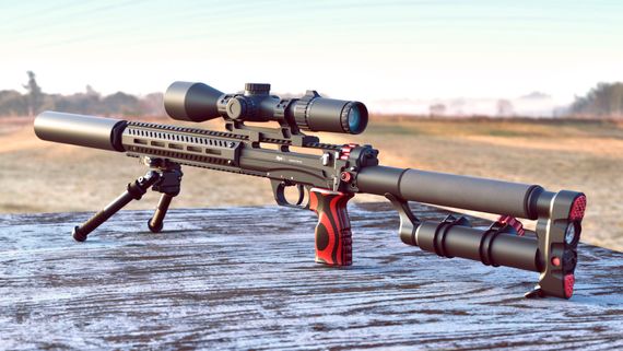 Пневматическая винтовка (до 3дж ) EDgun Леший 2.0 (5.5/6.35 мм, 250/350 мм)