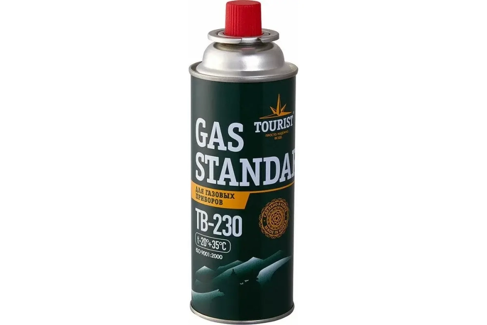 Газовый баллон Tourist Gas Standard 220гр (28шт/уп)