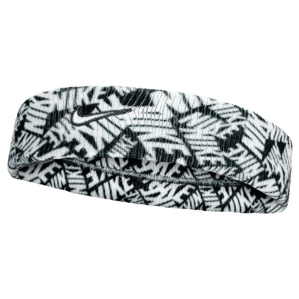 Повязка на голову теннисная Nike Swoosh Headband - black/white