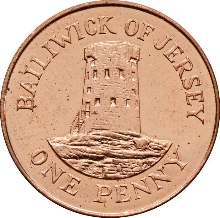 1 пенни 2008 Джерси