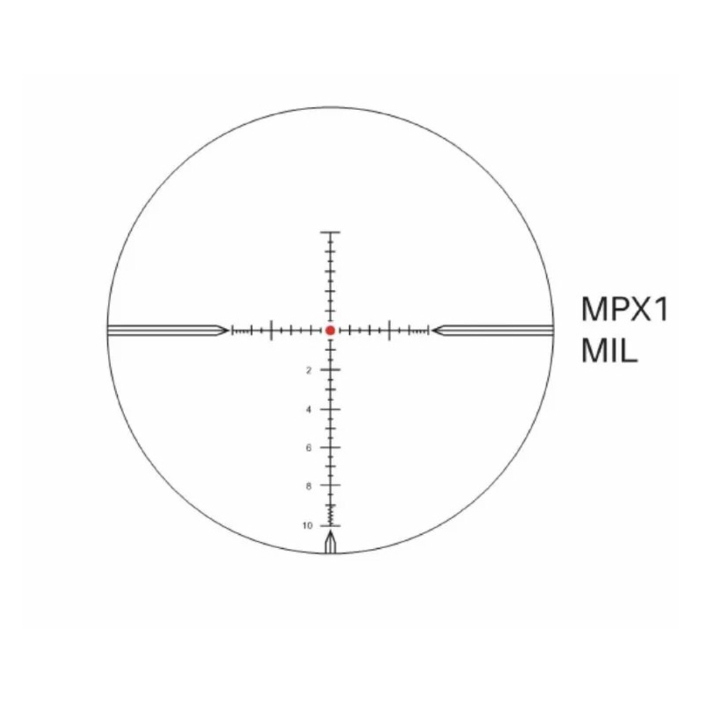 Оптический прицел Vector Optics Taurus 5-30x56 FFP, 30 мм, ( установка на Тигр, СВД / сетка MPX1 Mil / с подсветкой / тактические барабаны, азотозаполненный)