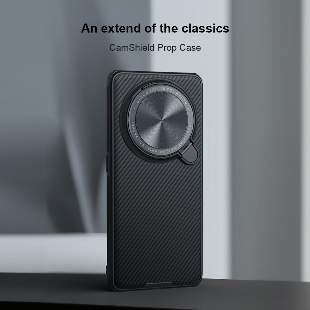 Чехол от Nillkin с металлической откидной крышкой для камеры на OPPO Find X6 Pro, серия CamShield Prop Case