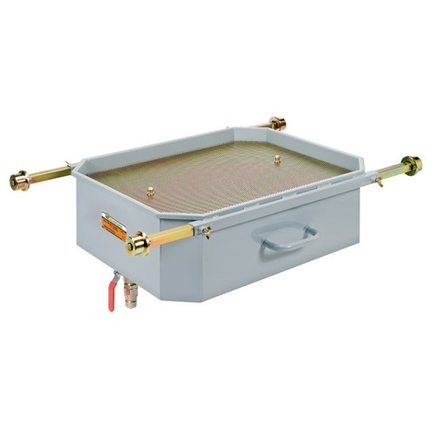 Ванна 110 л. для слива отработанного масла на яме с быстроразъемным соединением, ECODORA (Италия)