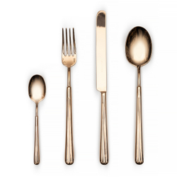 Набор IMPALA rose gold 37столовые приборы Belo Inox Золотой