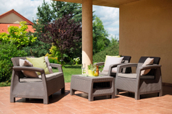 Комплект мебели Corfu Russia Set, капучино