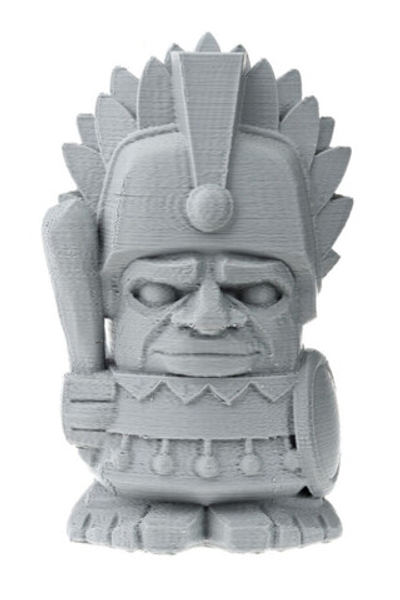 ABS пластик 1,75 для 3D принтера REC серый 0,75 кг