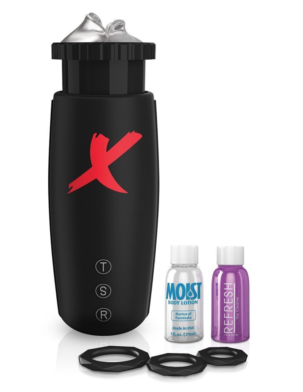 Автоматический мастурбатор-ротик Moto-Bator (Цвет: черный)