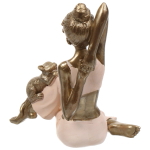 Фигурка декоративная полистоун, Йога Серия Фьюжн, 9.5х14х18 см, Lefard, 162-948