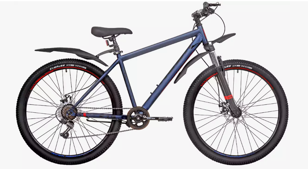 Велосипед 27,5" RH NX 675 DISC ST р.18" 6ск. синий