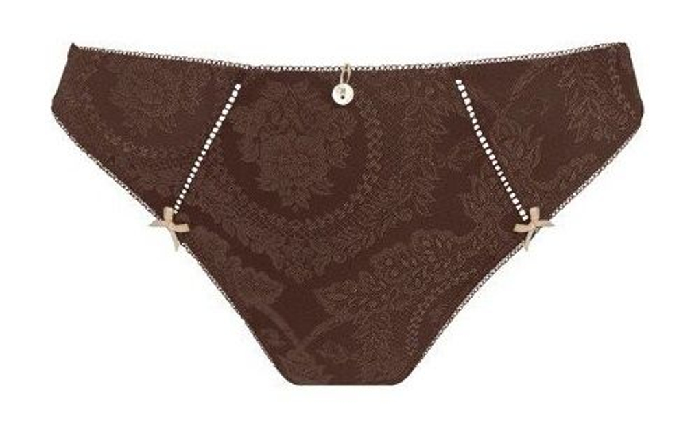 Трусы-стринги Lilly Rose с декоративными вставками из кружева (Размер: 42) (Цвет: белый)