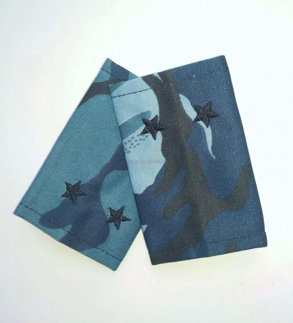 Фальшпогоны ФСИН серая кукла вышитые лейтенант