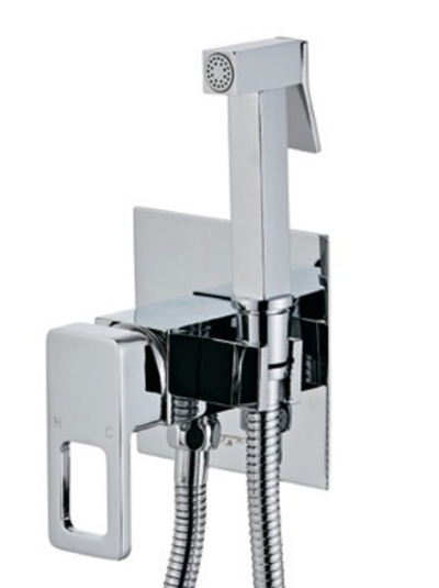 353551 Комплект скрыт. монтажа для биде квадрат. (ХРОМ) ViEiR  (10/1шт)