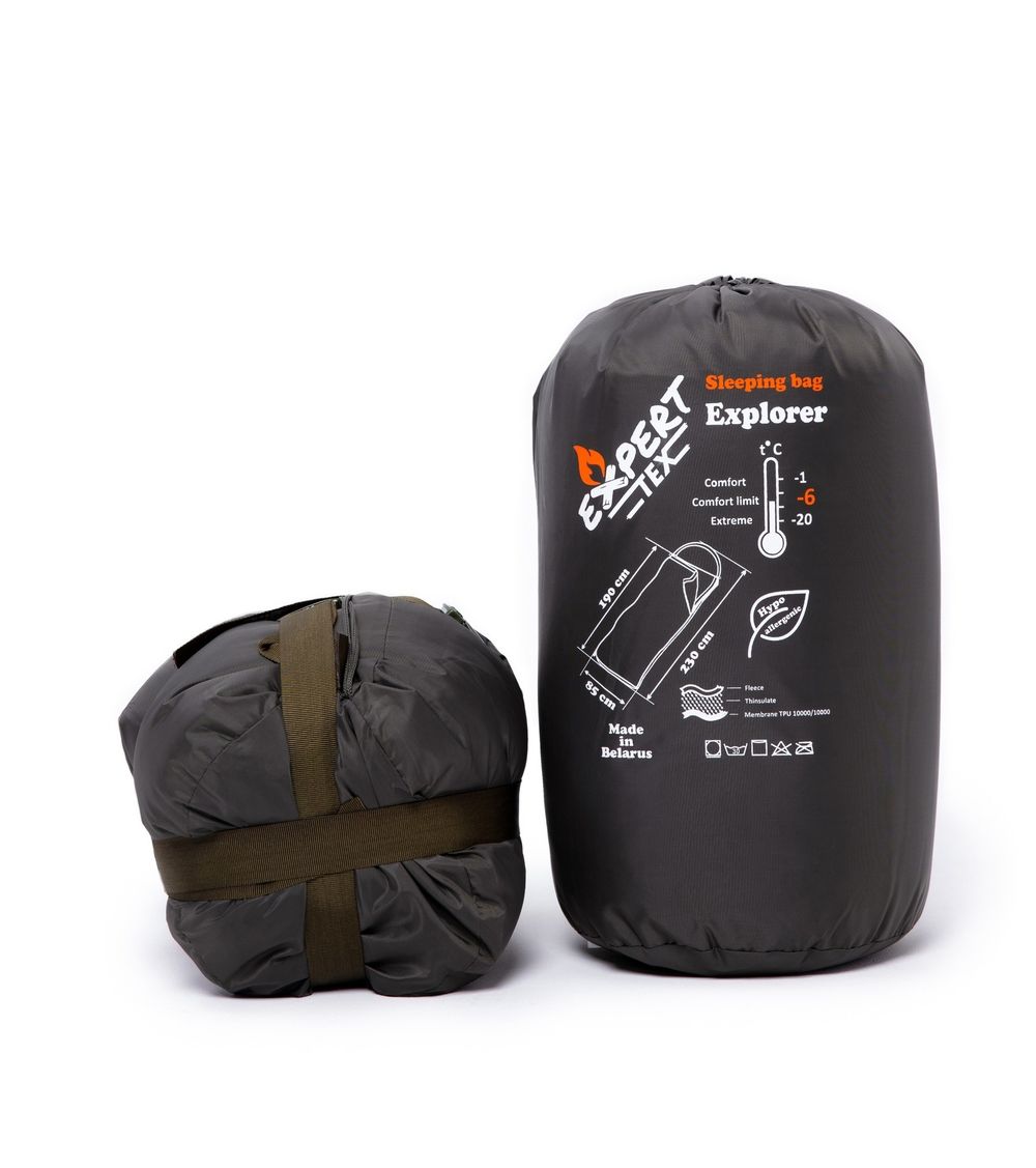 Спальный мешок-одеяло Explorer, Expert-Tex