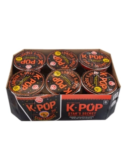 Лапша K-Pop со вкусом острой говядины 37,8 г * 6 шт