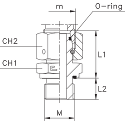 Штуцер FNE DS08 14х1.5