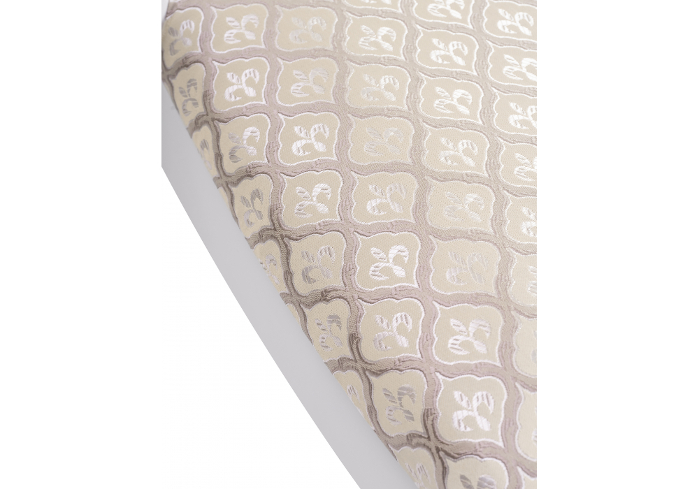 Стул деревянный Woodville Луиджи белый, бежевый, ножки белые