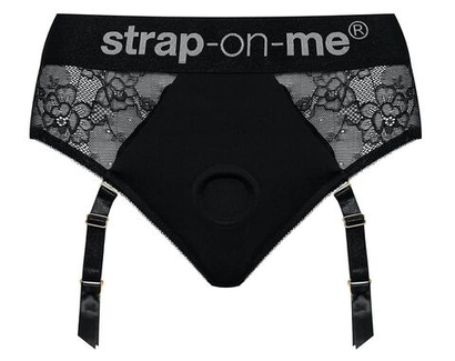 Трусики для страпона Strap-on-me Diva Lingerie Harness, черные