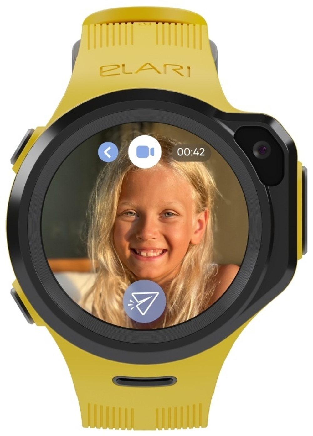 Смарт-часы Elari 4GR M желтый