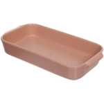 Форма керамическая для запекания «Акварель» 24.5*12.5*4,5см, розовая